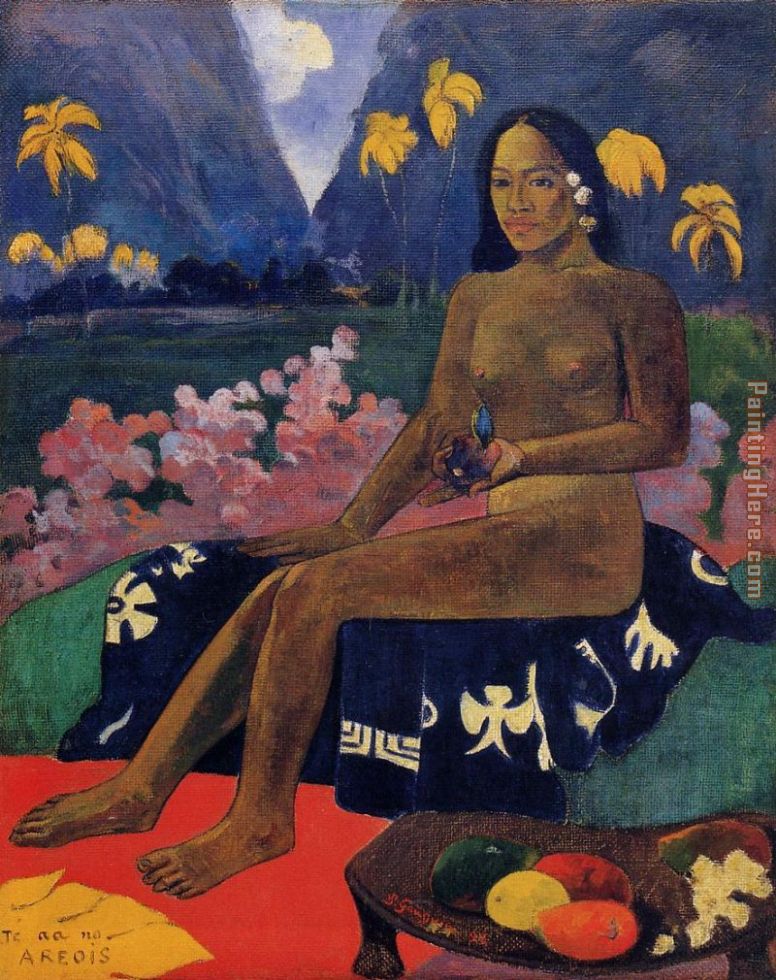The Seed of Areoi painting - Paul Gauguin The Seed of Areoi art painting